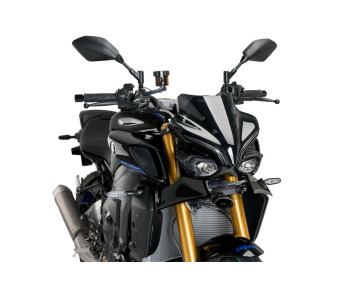 NAKED FRONT SPOILER FOR YAMAHA MT-10/SP 2022+ - Black